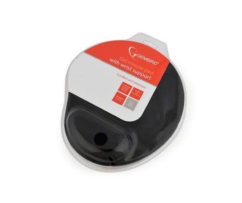 MOUSE PAD GEL BLACK/MP-GEL-BK GEMBIRD