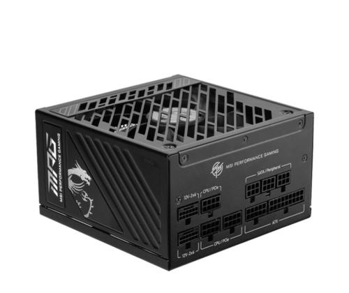 Power Supply MSI MPG A1250GS PCIE5 1250 Watts Efficiency 80 PLUS GOLD MPGA1250GSPCIE5