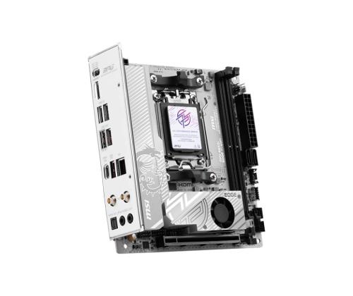 Mainboard MSI AMD B850 SAM5 Mini-ITX Memory DDR5 Memory slots 2 MPGB850IEDGETIWIFI