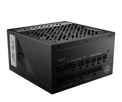 Power Supply MSI 850 Watts Efficiency 80 PLUS GOLD PFC Active MPGA850GPCIE5