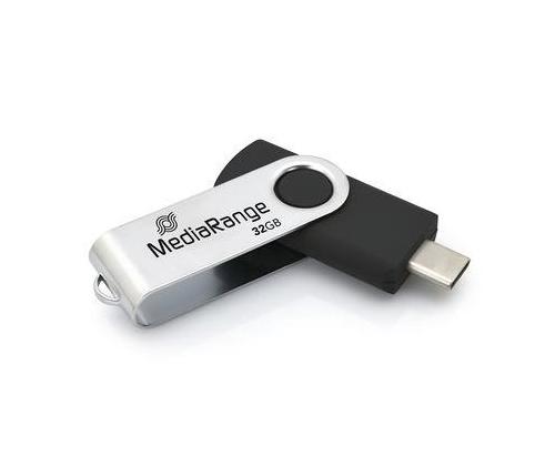 MEMORY DRIVE FLASH USB-C 32GB/MR1952 MEDIARANGE