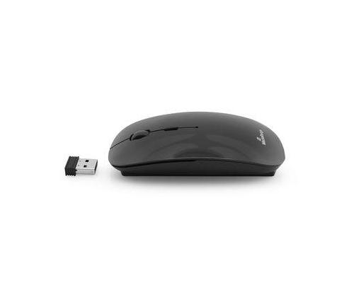 MOUSE USB OPTICAL WRL/BLACK MROS215 MEDIARANGE
