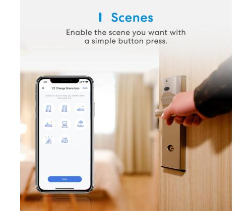 SMART HOME WI-FI WALL SWITCH/2WAY MSS550XHK MEROSS
