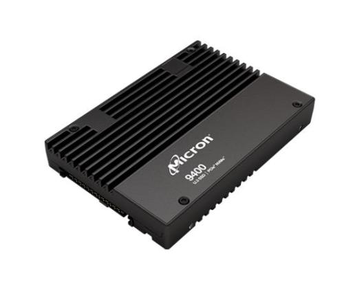 SSD MICRON SSD series  9400 MAX 6.4TB NVMe NAND flash technology TLC Write speed 7000 MBytes/sec...