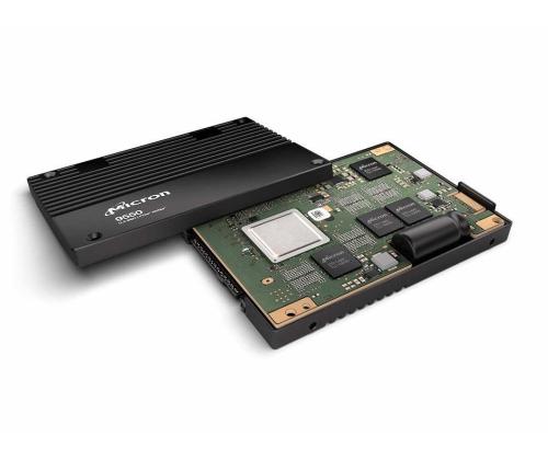 SSD MICRON SSD series 9550 PRO 7.68TB PCIe Gen5 NVMe NAND flash technology 3D TLC Write speed...