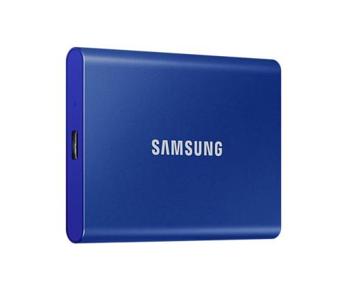 External SSD SAMSUNG T7 2TB USB 3.2 Write speed 1000 MBytes/sec Read speed 1050 MBytes/sec MU...