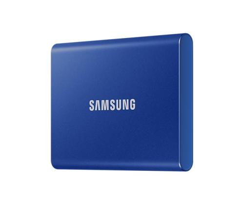 External SSD SAMSUNG T7 2TB USB 3.2 Write speed 1000 MBytes/sec Read speed 1050 MBytes/sec MU...