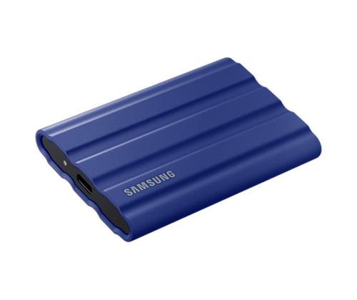 External SSD SAMSUNG T7 1TB USB 3.2 Write speed 1000 MBytes/sec Read speed 1050 MBytes/sec MU...