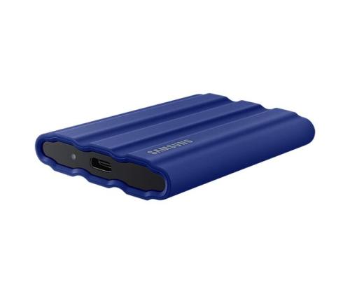 External SSD SAMSUNG T7 2TB USB 3.2 Write speed 1000 MBytes/sec Read speed 1050 MBytes/sec MU...