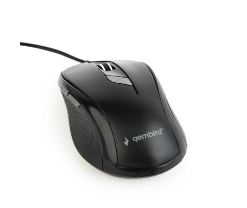MOUSE USB OPTICAL/BLACK MUS-6B-01 GEMBIRD