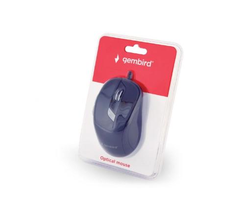 MOUSE USB OPTICAL/BLACK MUS-6B-01 GEMBIRD