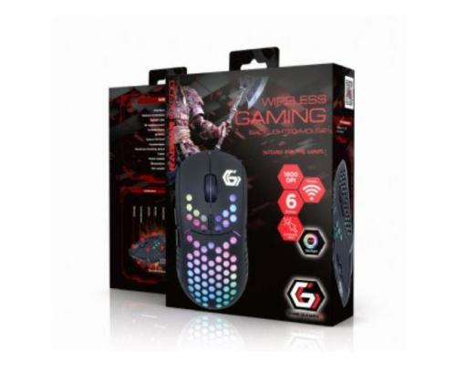 MOUSE USB OPTICAL WRL RGB/GAM MUSG-RAGNAR-WRX500 GEMBIRD