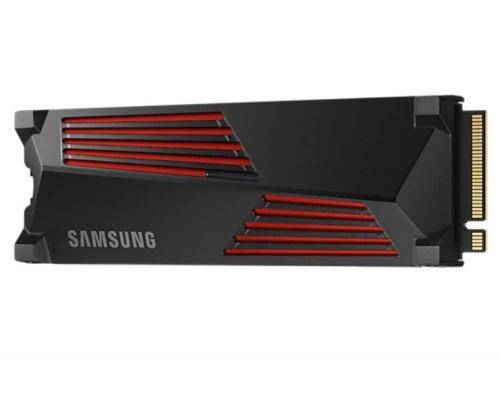 SSD SAMSUNG 990 PRO with Heatsink 4TB M.2 PCIe Gen4 NVMe TLC Write speed 6900 MBytes/sec Read...