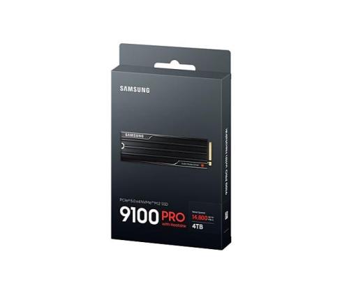 SSD SAMSUNG 9100 PRO 4TB M.2 PCIe Gen5 NVMe TLC Write speed 13400 MBytes/sec Read speed 14800...