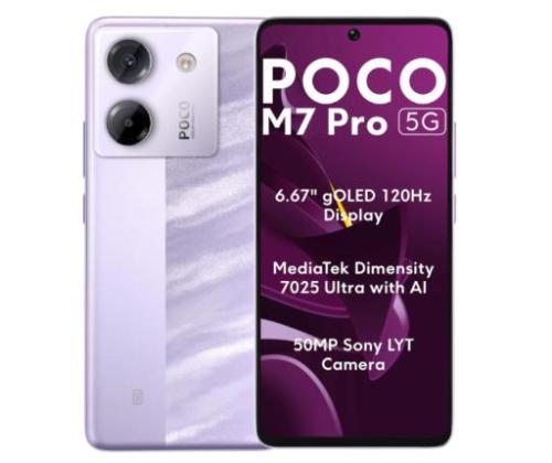 MOBILE PHONE POCO M7 PRO/12/256GB PURPLE MZB0JZSEU POCO
