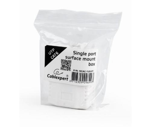 CABLE ACC MOUNT BOX CAT6 UPT/NCAC-1U6-01 GEMBIRD