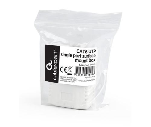 CABLE ACC MOUNT BOX CAT6 UPT/NCAC-1U6-01 GEMBIRD