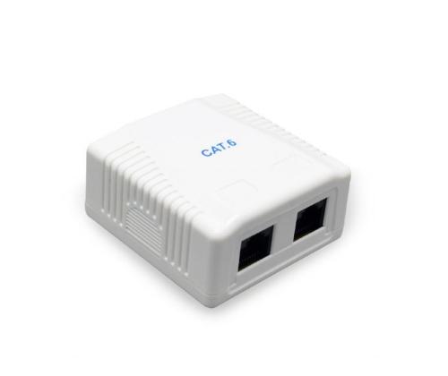 CABLE ACC MOUNT BOX CAT6 UTP/2P NCAC-2U6-01 GEMBIRD