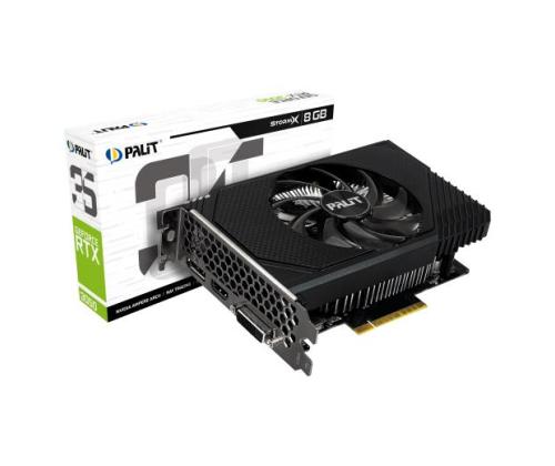 Graphics Card PALIT NVIDIA GeForce RTX 3050 8 GB GDDR6 128 bit PCIE 4.0 16x GPU 1552 MHz Dual...