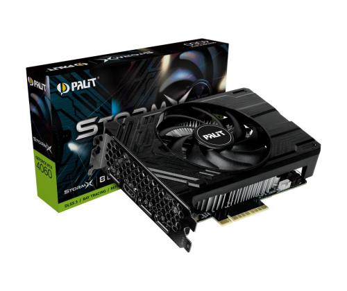 Graphics Card PALIT NVIDIA GeForce RTX 4060 8 GB GDDR6 128 bit PCIE 4.0 16x Dual Slot Fansink...