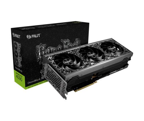 Graphics Card PALIT NVIDIA GeForce RTX 4090 24 GB GDDR6X 384 bit PCIE 4.0 16x GPU 2235 MHz 1xHDMI...