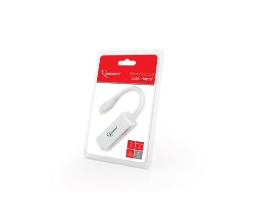 I/O ADAPTER MICRO USB TO LAN/RJ45 NIC-MU2-01 GEMBIRD