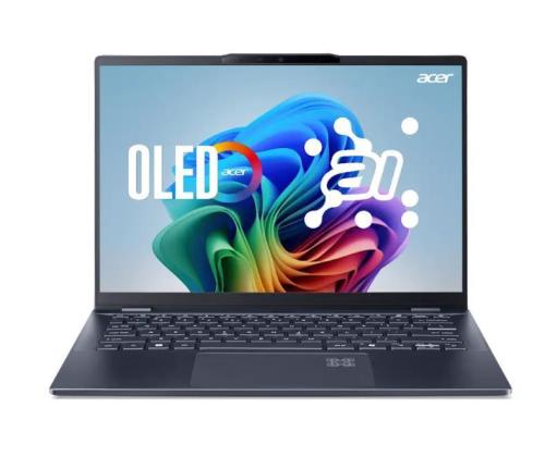 Notebook ACER Swift 14 AI SF14-51-51ZL CPU  Core Ultra u5-226V 2100 MHz 14" 2880x1800 RAM 16GB...