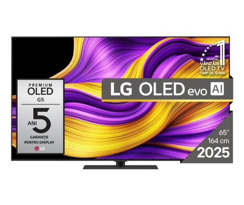 TV Set LG 65" OLED/4K/Smart 3840x2160 webOS Black OLED65G53LS