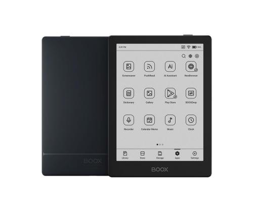 E-Reader ONYX BOOX 6" 1072x1448 Memory 32 MB 1xUSB-C Micro SDXC Wireless LAN Bluetooth Black...