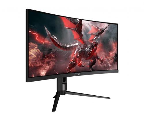 LCD Monitor MSI Optix MAG301CR2 29.5" Gaming/Curved/21 : 9 Panel VA 2560x1080 21:9 200Hz Matte 1...