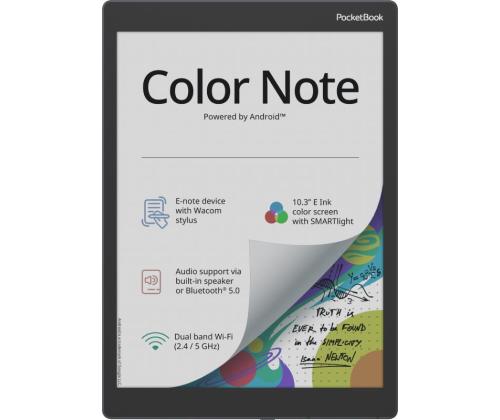 E-Reader POCKETBOOK 10.3" 1872x1404 1xUSB-C Micro SDXC Wireless LAN Bluetooth Storm Blue PB1041-1-WW