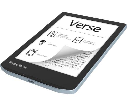 E-Reader POCKETBOOK Verse 6" 1024x758 1xUSB-C Micro SD Wireless LAN Blue PB629-2-WW