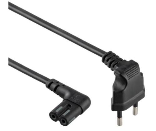 CABLE POWER EU 1M/ANGLED PC-184L GEMBIRD