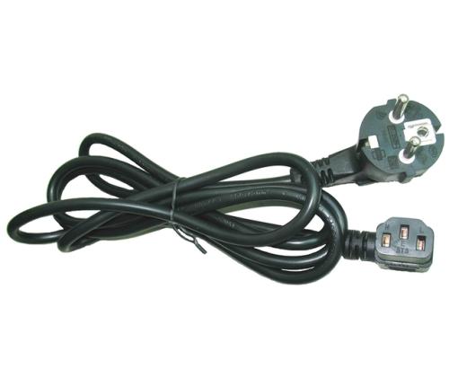 CABLE POWER ANGLED VDE 1.8M/10A PC-186A-VDE GEMBIRD