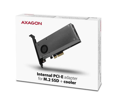 SSD ACC ADAPTER NVME/SATA/M.2/PCIE SP&LP PCEM2-DC AXAGON