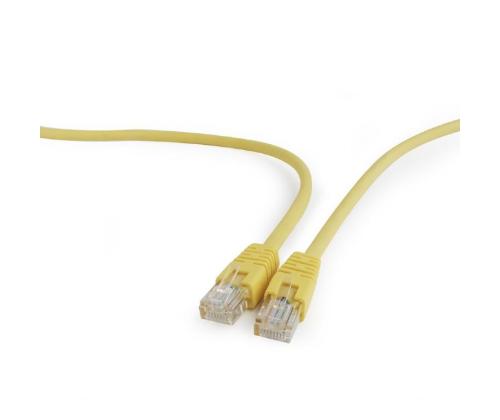 PATCH CABLE CAT5E UTP 0.25M/YELLOW PP12-0.25M/Y GEMBIRD