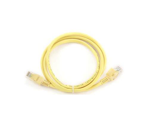 PATCH CABLE CAT5E UTP 1M/YELLOW PP12-1M/Y GEMBIRD