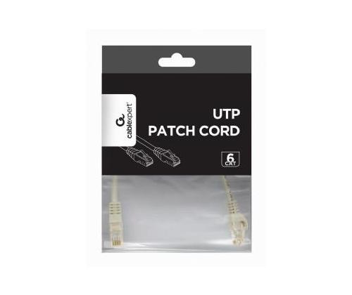 PATCH CABLE CAT6 UTP 0.25M/GREY PP6U-0.25M GEMBIRD