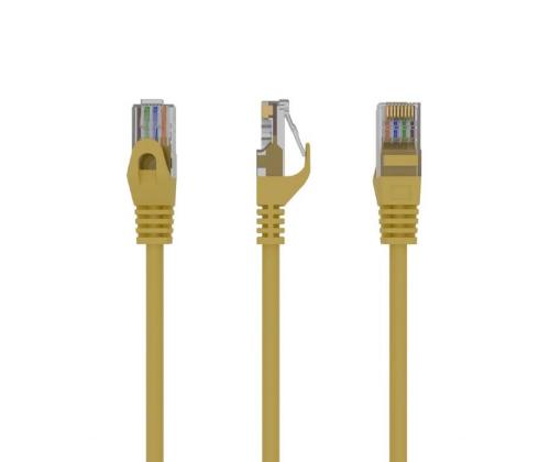 PATCH CABLE CAT6 UTP 5M/YELLOW PP6U-5M/Y GEMBIRD