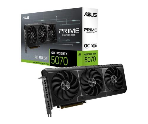 Graphics Card ASUS NVIDIA GeForce RTX 5070 12 GB GDDR7 192 bit PCIE 5.0 16x Triple slot Fansink...