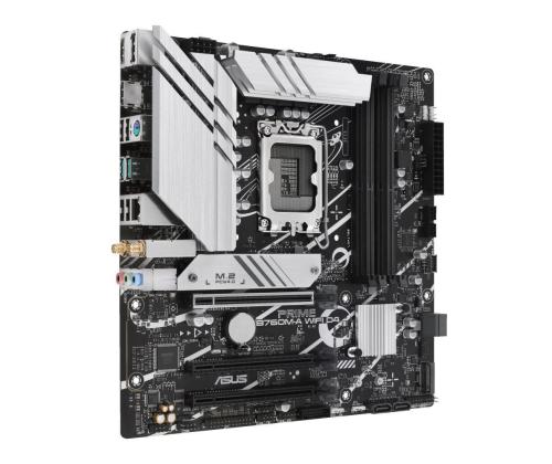Mainboard ASUS Intel B760 Express LGA1700 Micro-ATX Memory DDR4 Memory slots 4 3xPCI-Express 4.0...