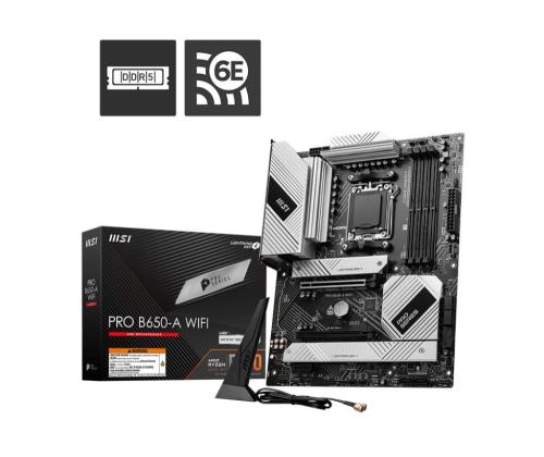 MB AMD B650 SAM5 ATX/PRO B650-A WIFI MSI