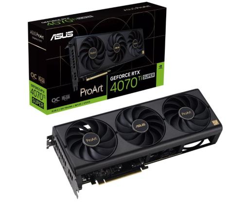 Graphics Card ASUS NVIDIA GeForce RTX 4070 Ti SUPER 16 GB GDDR6X 256 bit PCIE 4.0 16x Triple slot...