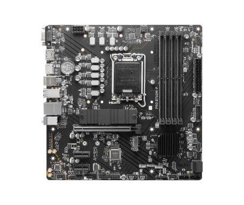Mainboard MSI Intel B760 Express LGA1700 Micro-ATX Memory DDR5 Memory slots 4 2xPCI-Express 1x...