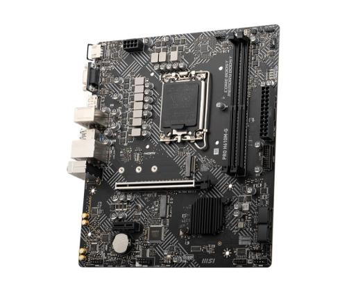 Mainboard MSI Intel H610 LGA1700 Micro-ATX Memory DDR5 Memory slots 2 1xPCI-Express 1x 1xPCI...