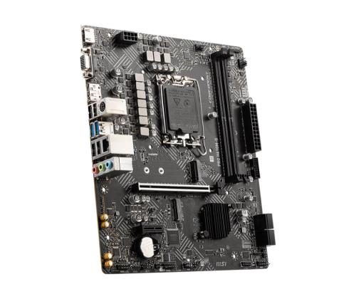 Mainboard MSI Intel H610 LGA1700 Micro-ATX Memory DDR5 Memory slots 2 1xPCI-Express 1x 1xPCI...