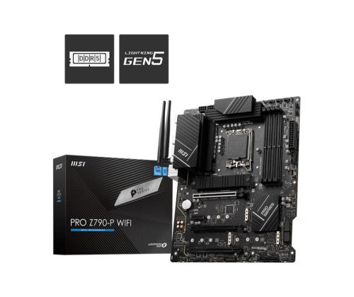 Mainboard MSI Intel Z790 LGA1700 ATX Memory DDR5 Memory slots 4 1xPCI-Express 1x 3xPCI-Express...