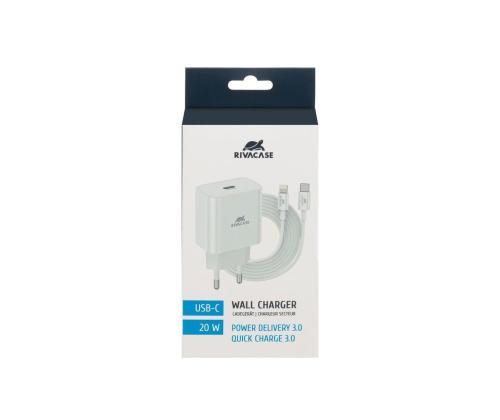 MOBILE CHARGER WALL/WHITE PS4101 WD5 RIVACASE