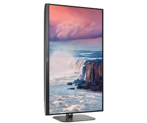 LCD Monitor AOC 27" Panel VA 2560x1440 16:9 75 Hz Matte 4 ms Speakers Swivel Pivot Height...