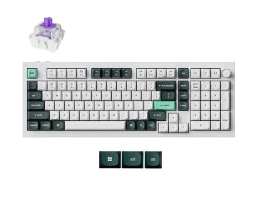 KEYBOARD WRL Q5 HE RGB/SHELL WHITE Q5H-P1 KEYCHRON